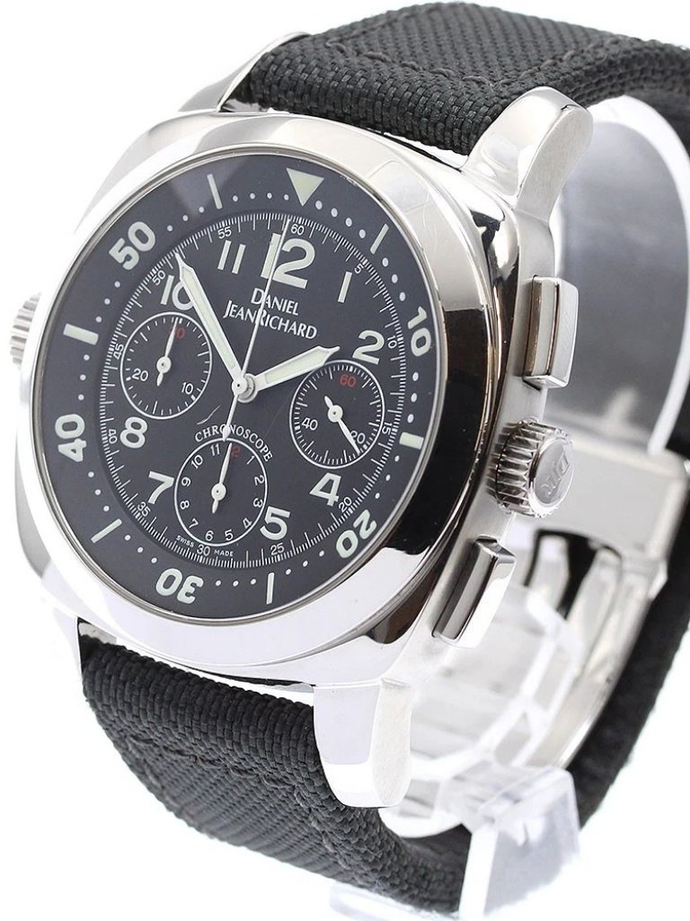 Daniel Jeanrichard 25030 Chronograph Black Dial Automatic Men's Watch_ — image 2 of 6